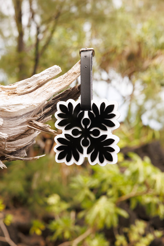 Acrylic luggage tag